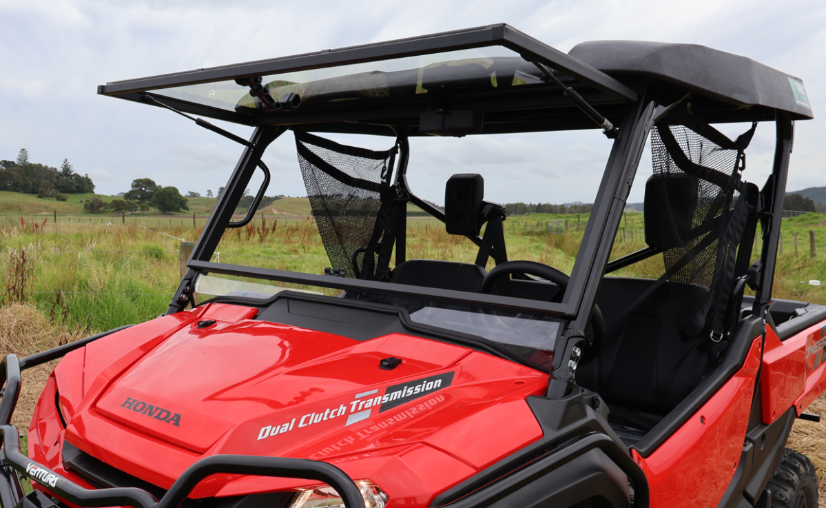 Pioneer 1000 Hinging Windscreen